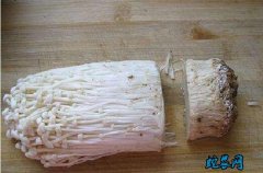 家里怎么种金针菇？切掉的金针菇根就可...